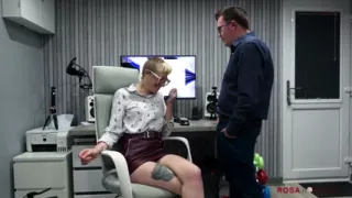 Office Slut #2 - Sucking the Bosses Cock