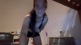 Dancing in My New Bra and Panties Set