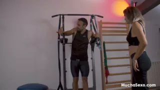 My Gym Instructor Tought me Something New Today at MuchaSexo