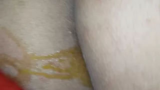 Bangla big ass fucked with oil in pussy hole