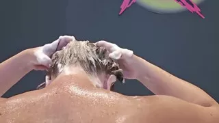 Ashley Turns Her Bath Hair Wash Into Toy Play