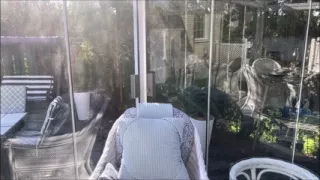 Hunk Stepdaddy Bear Naked Sunbathing in the Venranda 2