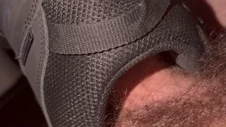Fucking my boot until I cum