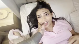 My Roommate's Creamy Pussy Is so Juicy! POV of the Pink Pussy!