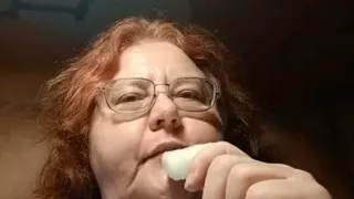 I love Ice cream, bananas and popsicles Yum