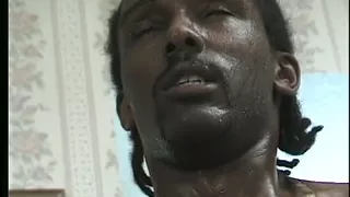 Amazing european chick gets her asshole fucked with white and black cocks
