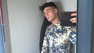 Jerk off at a Train Toilet