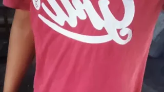 Asian Boy Masturbating in Warehouse