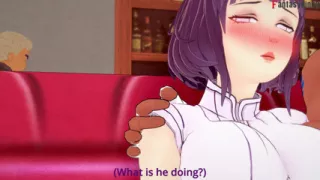 Hinata get fucked at her bachelorette party - Hinata Hinata NTR: Sinobi's Affair - Full 2 hr movie on patreon: Fantasyking3