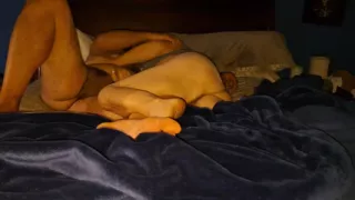 Foreplay with my girlfriend before she sucks my dick and I fuck her
