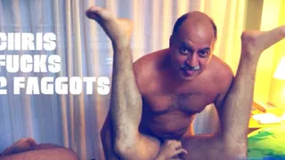 Stepdaddy Chris Barebacks Two Guys