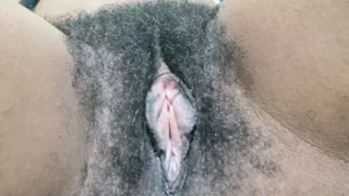 Seductive With Hot Pink Hairy Pussy MILF in HD