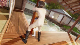 Yaoi -sexy Femboy Getting Fucked Hard Against a Pillar