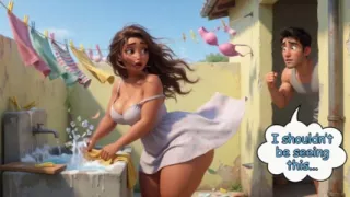 Stepmom's No-panties Secret Leads to Intense Passionate Forbidden Home Encounters (ai Generated)