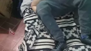 Girl with Montano Dress with the Mattress on the Floor