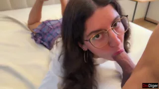 Botanist Girl in Glasses Wants to Fuck Instead of Reading Smart Books