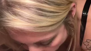 Big tits mom gets fucked and creampied at a hotel