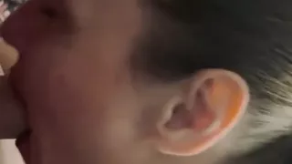 Slurping on a Fans Fat Meat Until He Cums! Had to Record Myself!