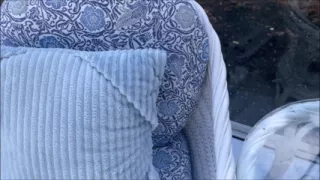 Hunk Stepdaddy Bear Naked Sunbathing in the Veranda 6