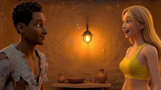 Woman lost in the desert get fucked by a stranger