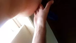 Masturbation and big cumshot