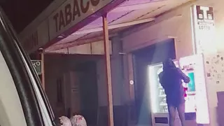Trav sexy in public