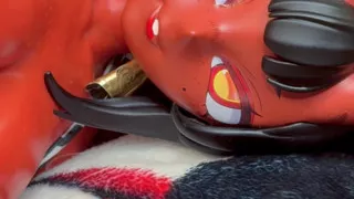 Cowkini Meruccubus Milk Day Breeding & Feeding - Fuck & Cumshot! 65cm Mini Hentai Succubus Sex Doll