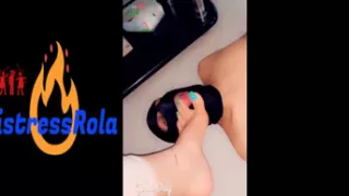 Arab Mistress Rola Slave Face Slapping