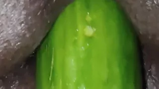 My Wife's Burst Due to Putting Cucumber Inside the