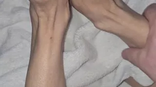 Close Up to Melove Sexy Small Feet and Wrinle sole
