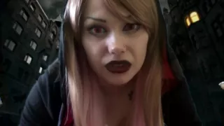 Giantess Vampire want to play for you... but not for long time!