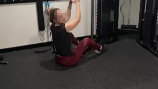 Quick Sneaky Gym Fuck! BBC Works Out Slutty MILF