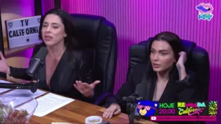 Two Hotties in a Show of Dirty Talk - Bruna Carlos and Luciana Picchi