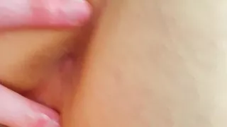 My tight pussy squeeze and grips his dick till he explodes inside condom