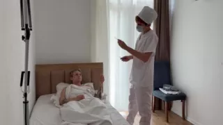 Cute Patient Sucks the Doctor's Big Cock and Then Gets Fucked
