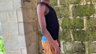 Twink Caught Me Stroking My Dick Outside