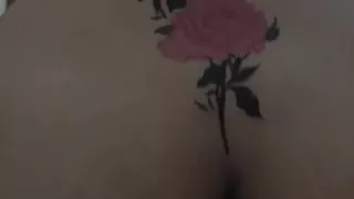 Indian Wife with Fake Tattoo Hot Mom