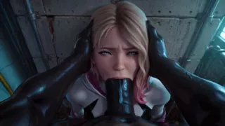 She Let the Symbiote Fill Her for Power - AI GENERATED