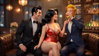 From Chubby & Ignored to Curvy Cock Tease-Ep5  A wife meets strangers at a nightclub and ignores husband.
