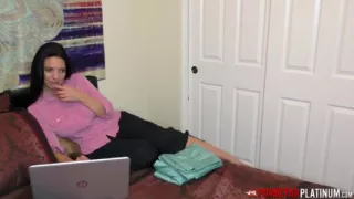 PORNSTARPLATINUM - Mindi Mink welcomes stepson from the military