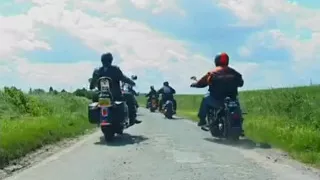 Boss of Bikers Gang Invites Exotic Dancer with Slant Eyes and Big Melons Togive Couple of Them a Lead