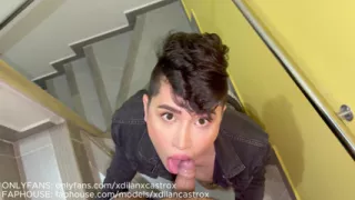 Hetero Married Fucks Beautiful Hairless Twink Bareback and Sends Him Home Full of Cum