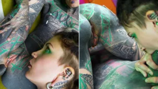 Hardcore Threesome Anal - Gapes, ATM and Facial Cumshot