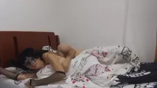 Venezuelan lesbian milf cheats on her partner with a man from Colombia she met on tinder
