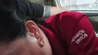 Quiet Girls Are Always the Wildest. Big Tits Wife Doing Sensual Blowjob
