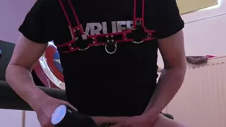 Doggy Is Allowed to Cum in the Cage