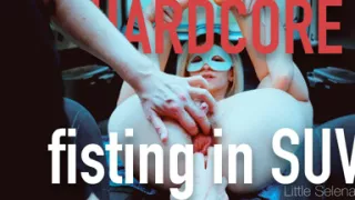 Hard Anal Fisting in the Trunk of a Car