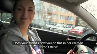 Girlfriends XXX - Sunday Drive Turns Into a Pussy Eating Competition