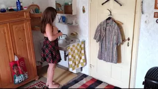 Skirt & Wonderbra BTS