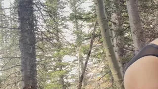 Fucked on a Walk in the Woods